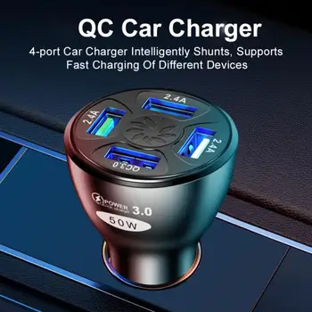 4 8A 5V ładowarki samochodowe 2 porty szybkie ładowanie uniwersalna aluminiowa podwójna przejściówka do ładowarki samochodowej USB tanie i dobre opinie CN (pochodzenie) for xiaomi Charger car charger charger for cars