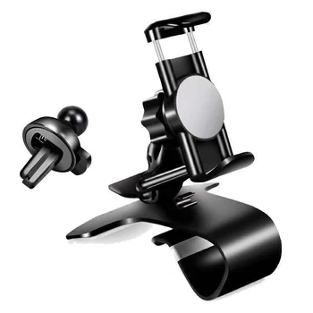 

Instrument Panel Car Mobile Phone Holder Hud Snap-in Car Clip Rotating Navigation Mobile Phone Holder New Arrivals