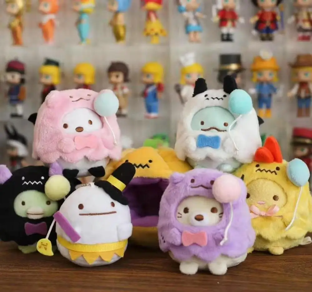 5 шт./лот новый креативный мультяшный японский кулон Sumikko Gurashi в стиле Хэллоуин