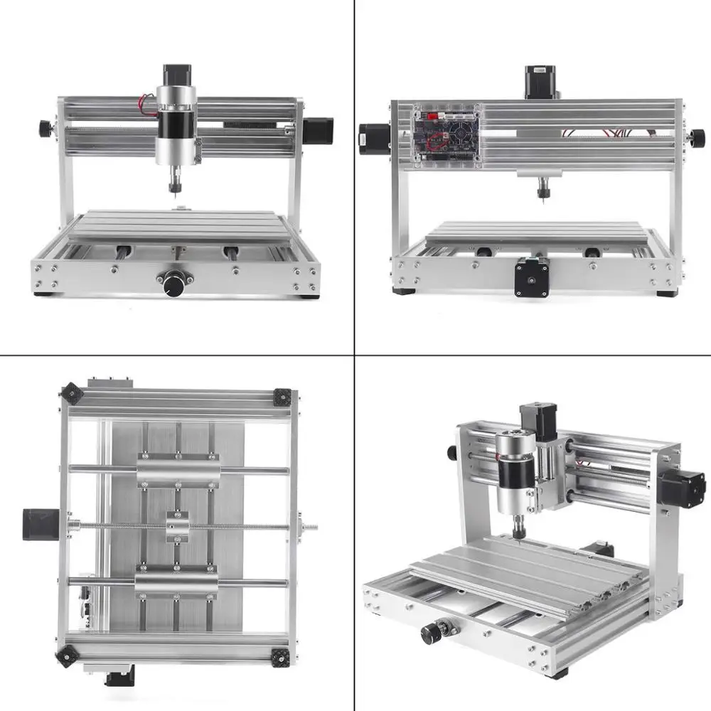 CNC 3018 MAX Laser Engraver GRBL Control with 200W Spindle 3-Axis PCB Cutting Milling Machine Metal Engraving Machine CNC Router