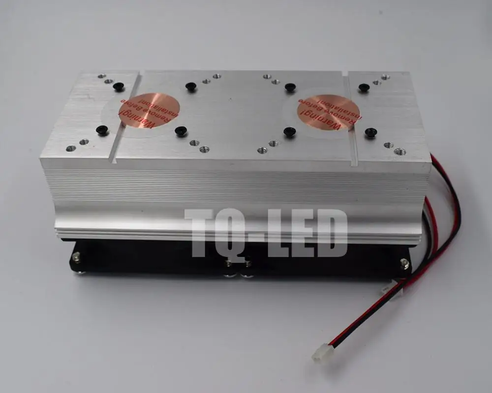 DC12V алюминиевый радиатор для 20 Вт 30 50 100 высокомощный светодиодный