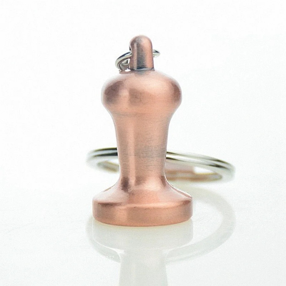 Promotion Coffee Accessories Keyring Tamper Portable Espresso Gift Creative Barista Keychain  | Дом и сад