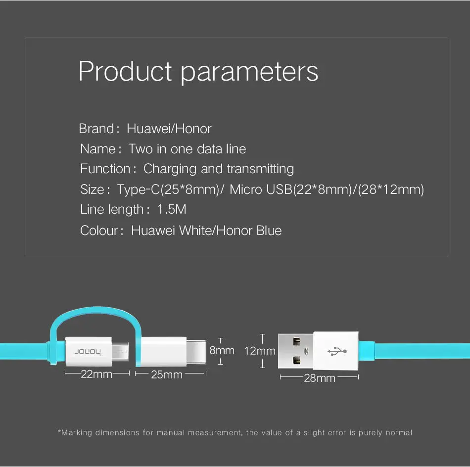 2 в 1 Micro USB type C кабель huawei P20 Pro быстрое зарядное устройство 2A 1,5 M type-C зарядный кабель Honor 8 9 V9 P7 P8 P9 P10 lite
