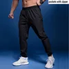 BINTUOSHI New Sport Pants Men Running Pants With Zipper Pockets Soccer Training Pants Joggings Men Pants Fitness Pants For Men 2 ► Photo 2/6