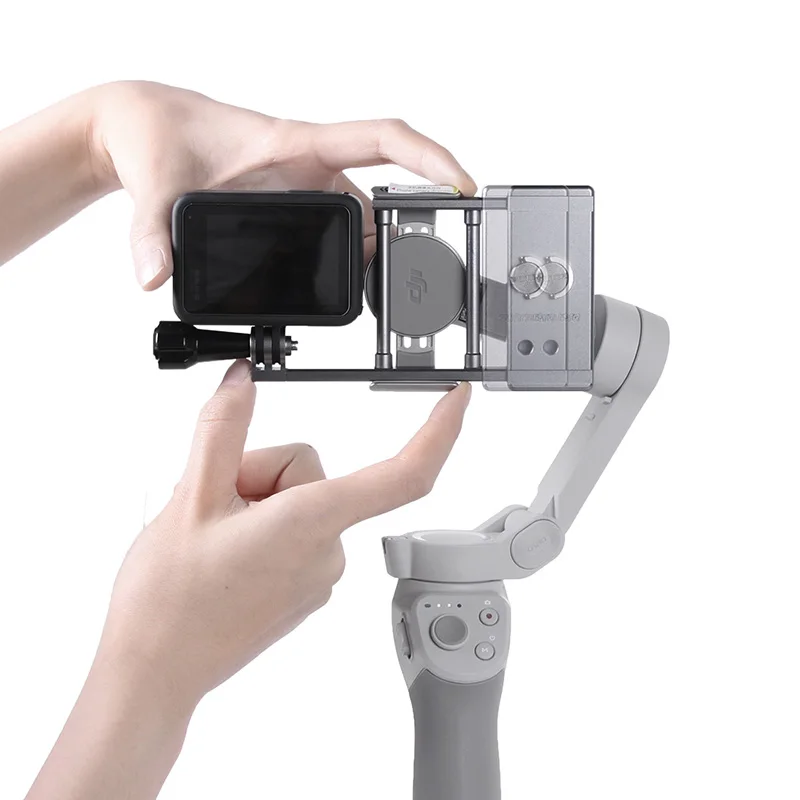 Estabilizador gimbal para câmeras de ação, adaptador