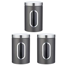 Кофейная Защитная домашняя кухонная посуда контейнеры для хранения Контейнер Органайзер герметичный контейнер из нержавеющей стали чай с крышкой