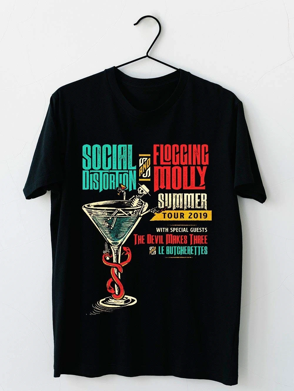 Social flogging tour 2019 hitammuda molly distortion Slim Fit футболка для мужчин унисекс Повседневная с