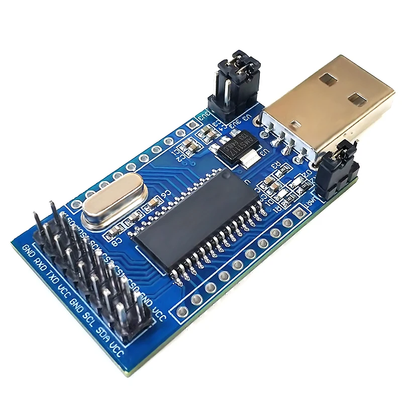 CH341A Programmer USB to UART IIC SPI I2C Convertor Parallel Port Converter Onboard Operating Indicator Lamp Board Module | Электронные