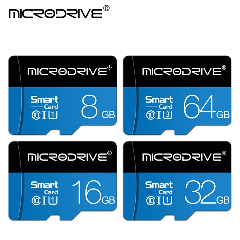 Новая карта памяти Micro SD, 4 ГБ, 8 ГБ, 16 ГБ, 32 ГБ, 64 ГБ, 128 ГБ, флеш-карта Micro sd с адаптером для смартфона
