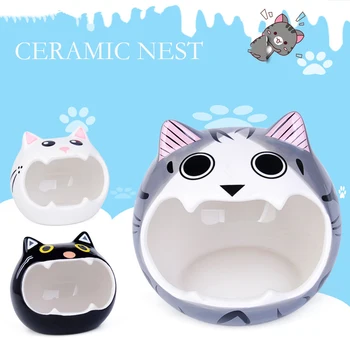 

Ceramic House Summer Nest Hammok Hamster Rat Chinchillas Cage Golden Bear Sleeping Bed Hedgehog Squirrel Guinea Pig Accessories