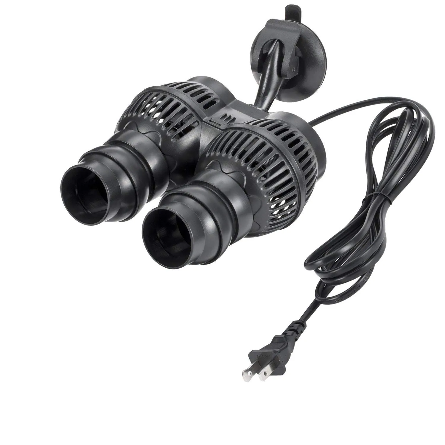 Подводный для аквариума Powerhead 2000GPH Fish Tank Wavemaker циркуляционный насос для пресная вода, морская вода, вращающаяся головка на 360 градусов