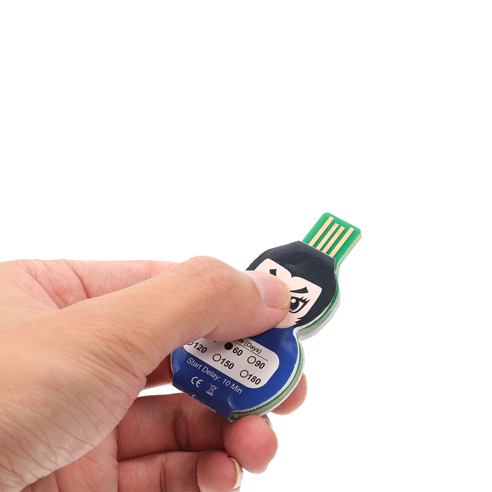 Водонепроницаемый одноразовый USB 2,0 регистратор данных температуры 60 дней холодной цепи термометр рекордер для биологической/медицинской химии