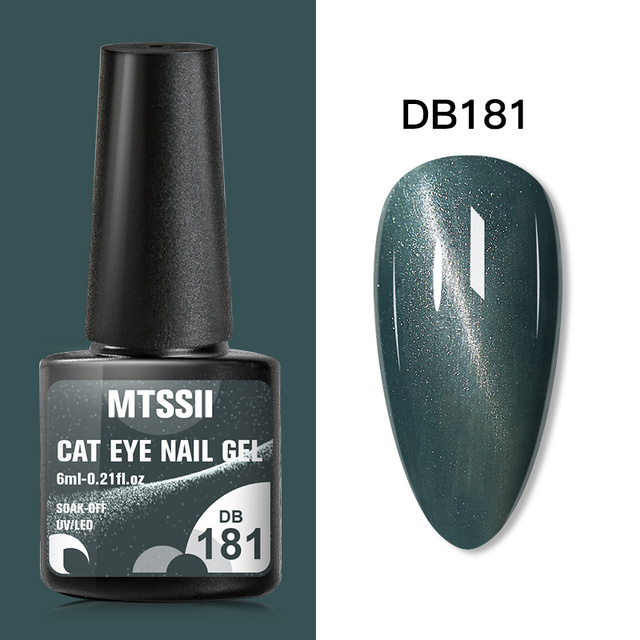 6ml Laser Glitter Galaxy Cat Eye Nail Gel Polish New Arrival Bright Megnetic Long Lasting Varnish UV LED Nail Lacquer