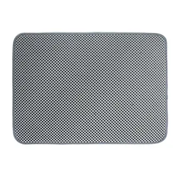 

Cat Litter Pad Mat Waterproof Primer Honeycomb Cat Litter Trapper EVA Cat Catcher Pad Wear-Resistant Anti-Slip Pet Supplies
