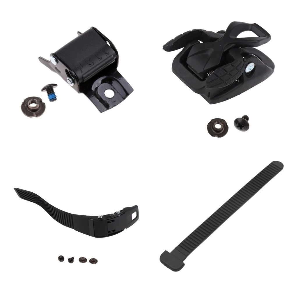 Moun Set Inline Roller Skate Shoes Tie Energy Strap Screws Spider Buckle Clasp Clip