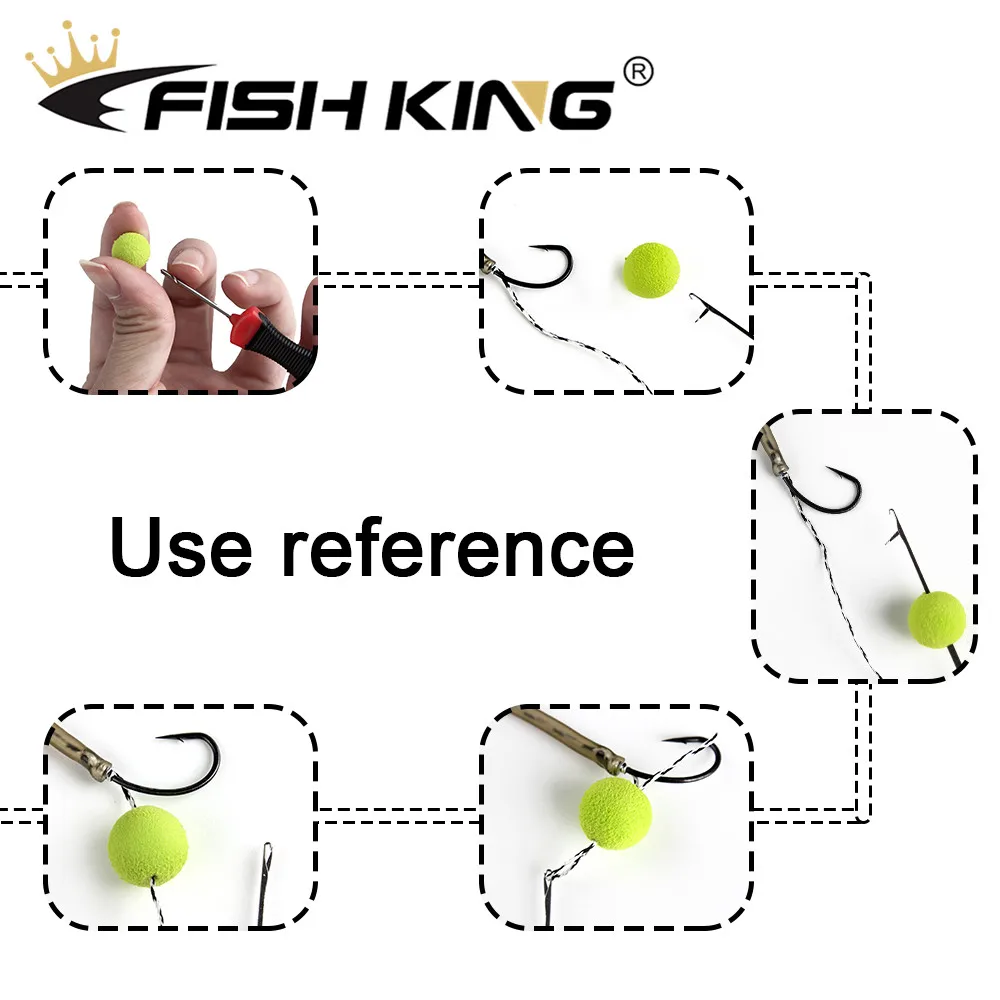 Рыболовные принадлежности FISH KING для ловли карпа набор игл бойлов инструментов из