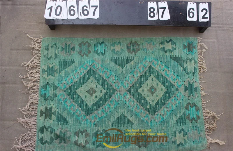 10667 Турецкие ковры-килим, Натуральная шерсть, прошитая вручную, для жизни gc131Afghan02yg22 - Color: 10667