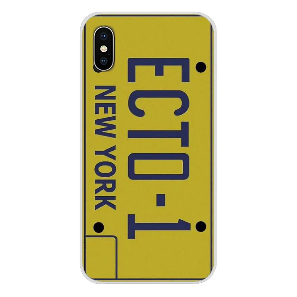 Чехол для мобильного телефона Ecto 1 Ghostbusters с номерным знаком для Apple IPhone X XR XS 11Pro MAX 4S 5s 5C SE 6S 7 8 Plus ipod touch 5 6 - Цвет: images 5