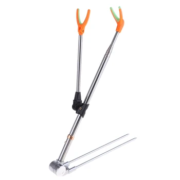 

Auto Telescopic Fishing Rod Stand Pole Bracket Holder Support 1.5m 1.7m Fishing Rod Holders
