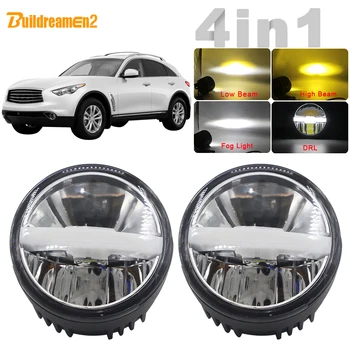 

Car LED Light Kit Fog Lamp Headlight High Low Beam DRL With Harness Wire 12V For Infiniti FX FX35 FX37 FX45 FX50 FX30D 2006-2015