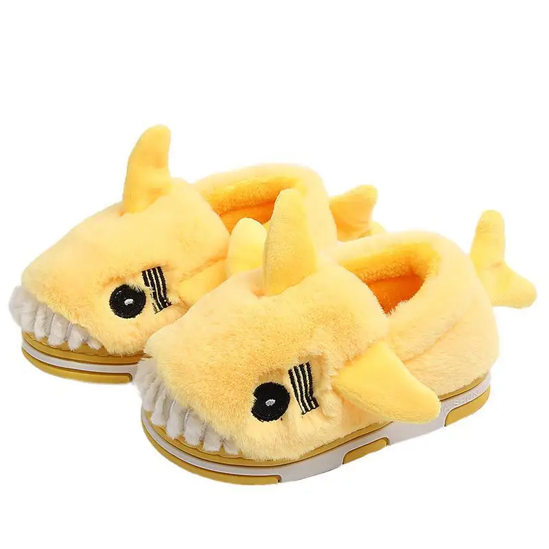 

Winter New Children Cotton Shoes Boys And Girls Warm Home Slippers Baby Cute Cartoon Warm Shoes Thickening Kids Indoor Slippers