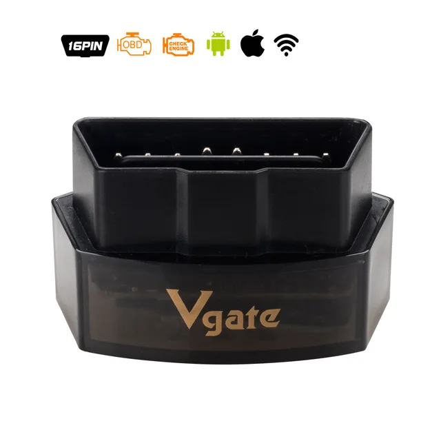 WiFi Vgate iCar Pro Bluetooth 4,0/wifi OBD2 сканер для Android/IOS Авто Elm 327 Автомобильный диагностический инструмент ELM327 V2.1 считыватель кодов - Цвет: WiFi