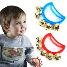 Детский ручной Колокольчик звук ударный музыкальный инструмент подарок на день рождения погремушка