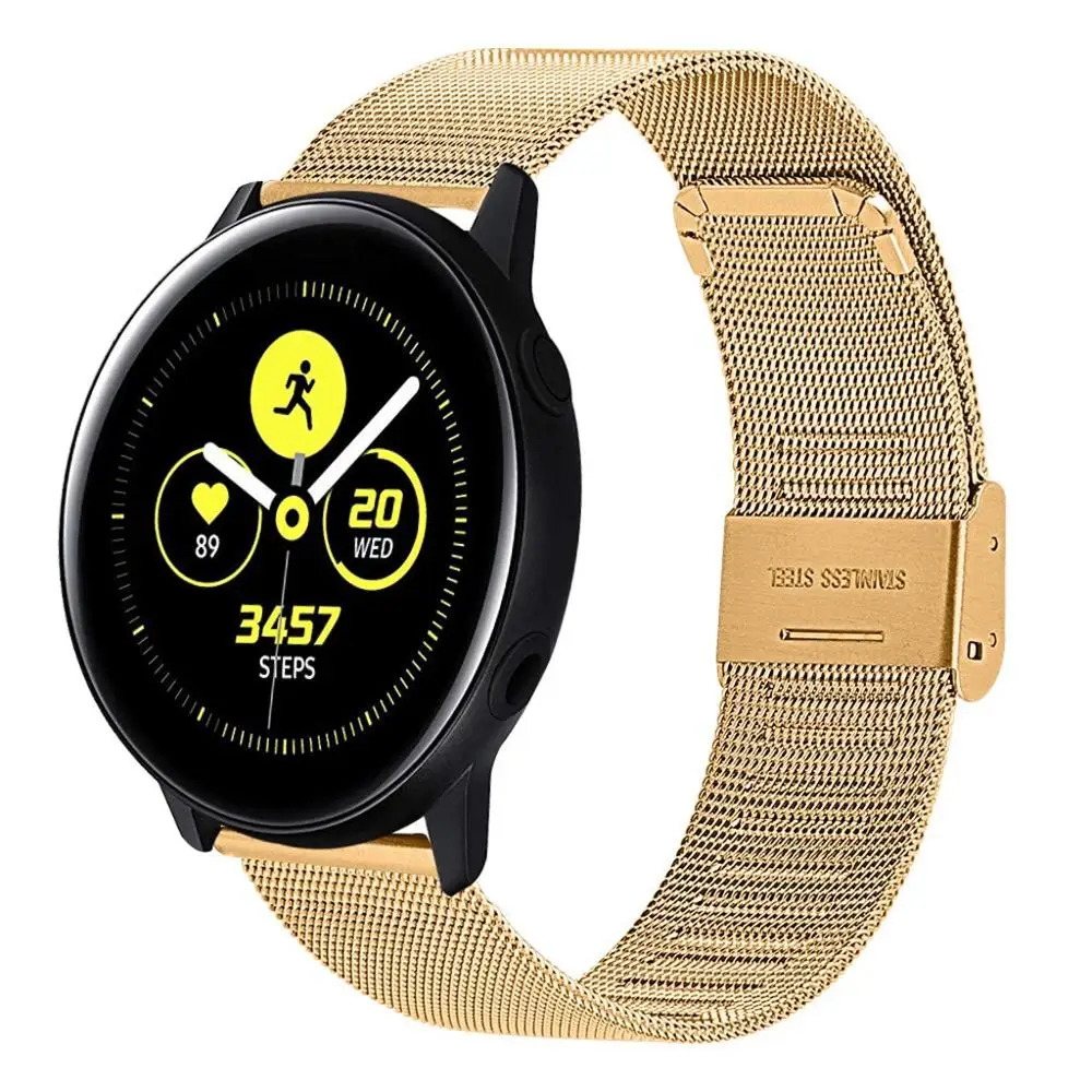 Smartwatch Armband Fitness TPE schwarz 20mm für Xiaomi Huami Amazfit 