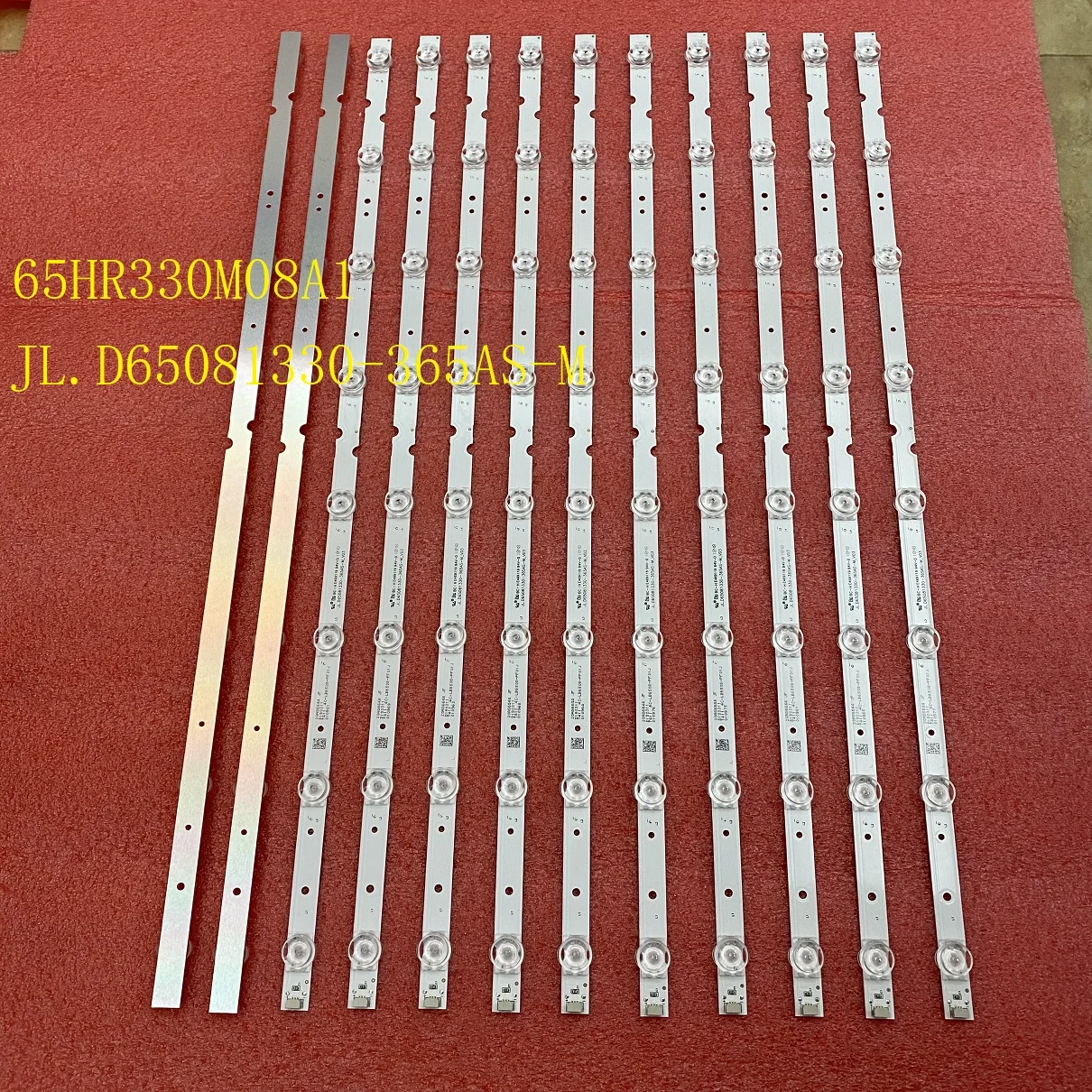 LED backlight strip 8LED for GIC65LB51_3030F2.1D 4C-LB6508-ZM02J TCL 65EP640 65P8 65S421 65S423 65s425 LVU650NDEL MD9W00 5