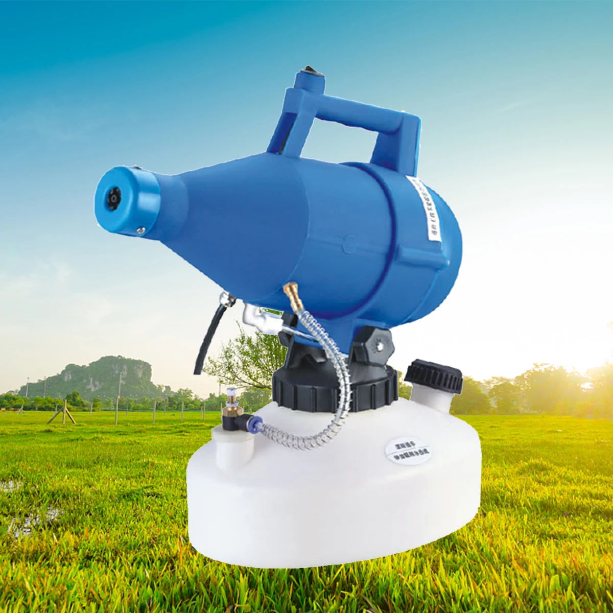 Electric ULV Fogger Portable Ultra-Low Volume Atomizer Sprayer Fine Mist Blower Pesticide Nebulizer 4.5L Insecticide Nebulizer