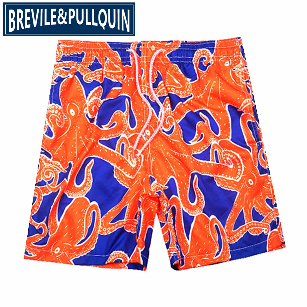 Весна Лето бренд Brevile pullquin пляжные обшитые мужские шорты Черепашки купальники для взрослых парусник boardкороткая эластичная лента шорты - Цвет: G