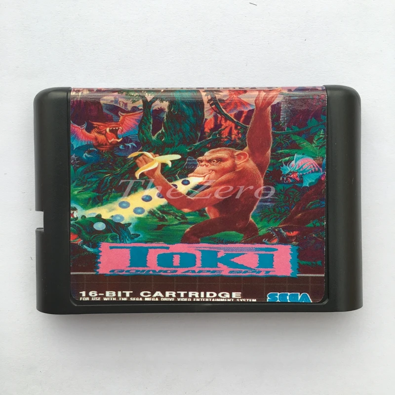 Токи ЕС/японский оболочка для 16 бит карточная игра Genesis Системы Sega игры Mega Drive |