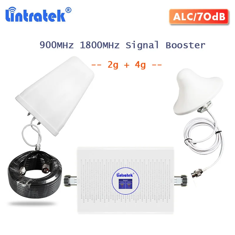 lintarec kw23c gd 2g 4g Усилитель сотового сигнала agc dcs 1800 интернет усилитель репитер