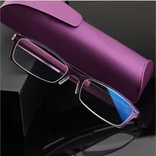 Анти-синий светильник очки для чтения для женщин модные металлические очки для чтения