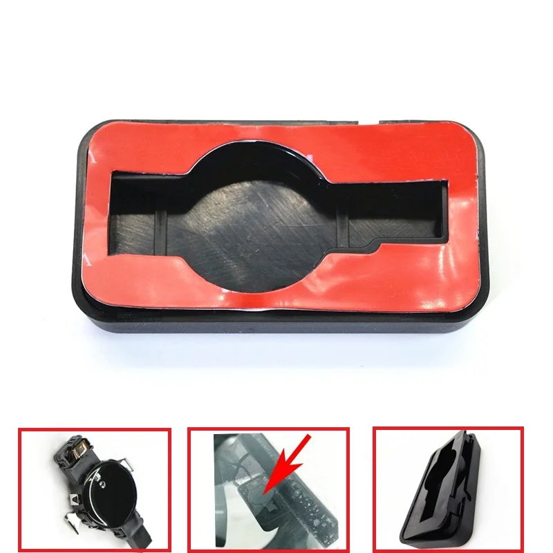 

Car Front Window Rain Sensor Humidity Light Sensor Holder Cover Box For A1 A3 S3 A4 S4 A5 S5 A6 S6 A7 A8 Q3 Q5 Q7 TT Golf 7 mk7