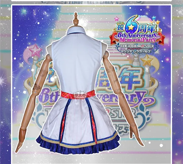 IDOLM@ STER 6th anniversary Memorial вечерние костюмы для косплея 6 платье для девочек на Хэллоуин