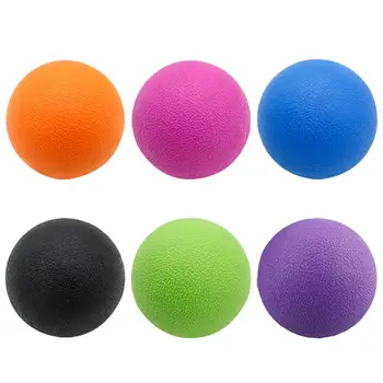 

Lacrosse Muscle Massage Ball Fitness Yoga Exercise Body Fascia Massager Yoga Massage Ball Trigger Point Stress Pain Relief