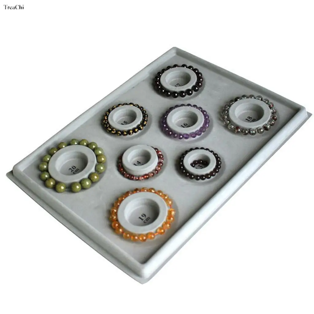 Quality DIY Bracelet Necklace Measuring Tool Board Bead In Gray