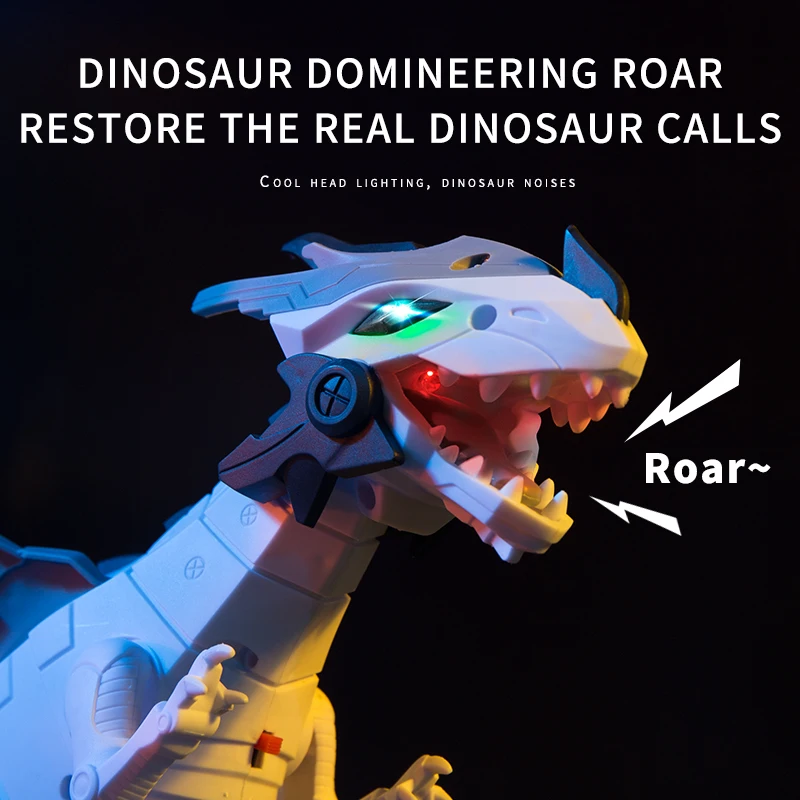 Children Dinosaurs Electric Toy Kids Educational Interactive Cool Lighting Dinosaur Animals Robot Toys For Boy 4