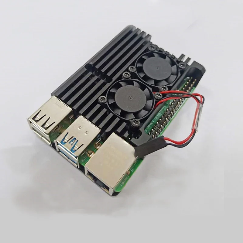 Новая мода подходит для Raspberry Pi 4 Металлический корпус защитный корпус Case5vv