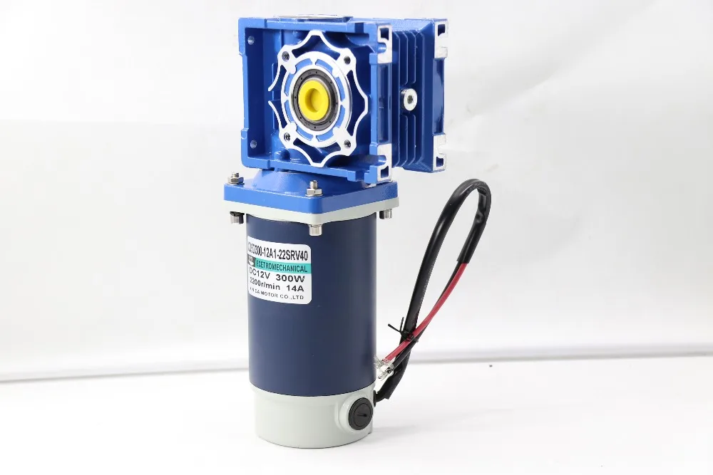 300W 24V DC RV40 червячный редуктор двигатель 12В высокого качества NMRV40 червь Шестерни мотор самоблокирующийся Шестерни измельчитель одиночного вала по часовой стрелке и против часовой стрелки