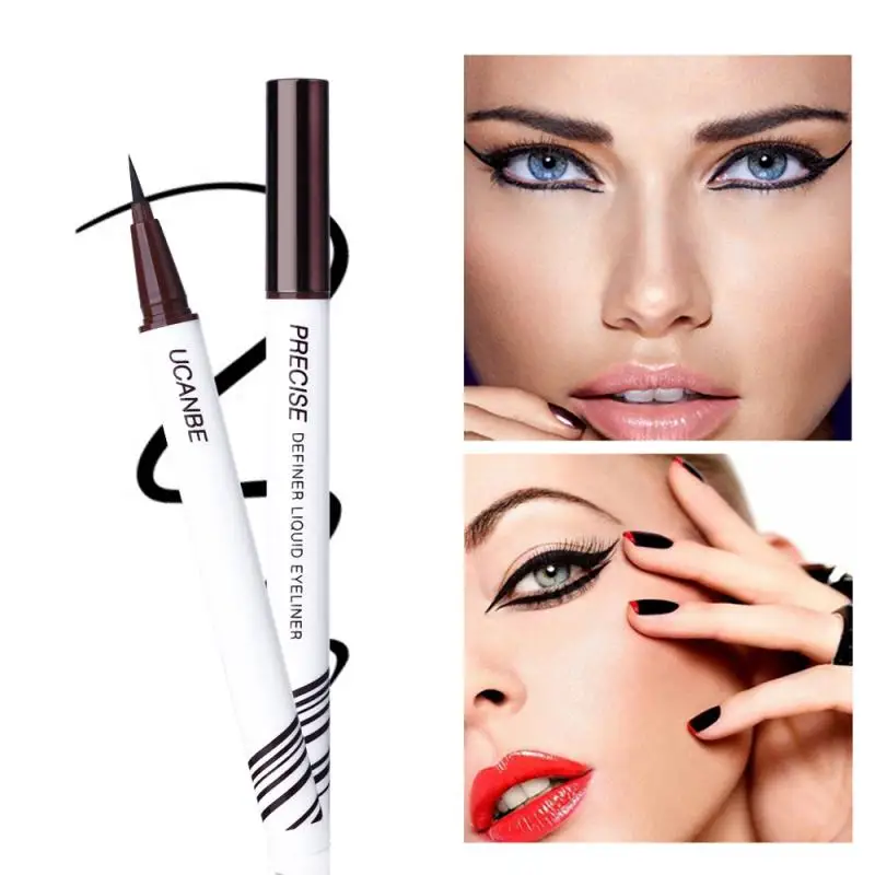 

UCANBE Eyeliner Waterproof Dark Brown Makeup Beauty Cosmetic Lasting Eyeliner Gel Natural Silky Quick-Dry Eyeliner Makeup Tool