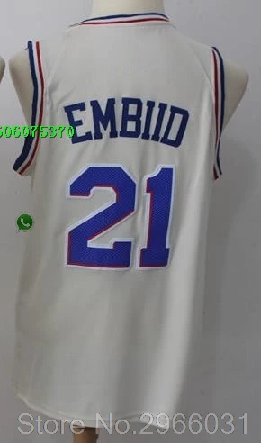 for men A+++ качество Мужские взрослые#25 Бен Симмонс 20 Markelle Fultz 21 Joel Джерси embiid Philadelphia - Цвет: for men