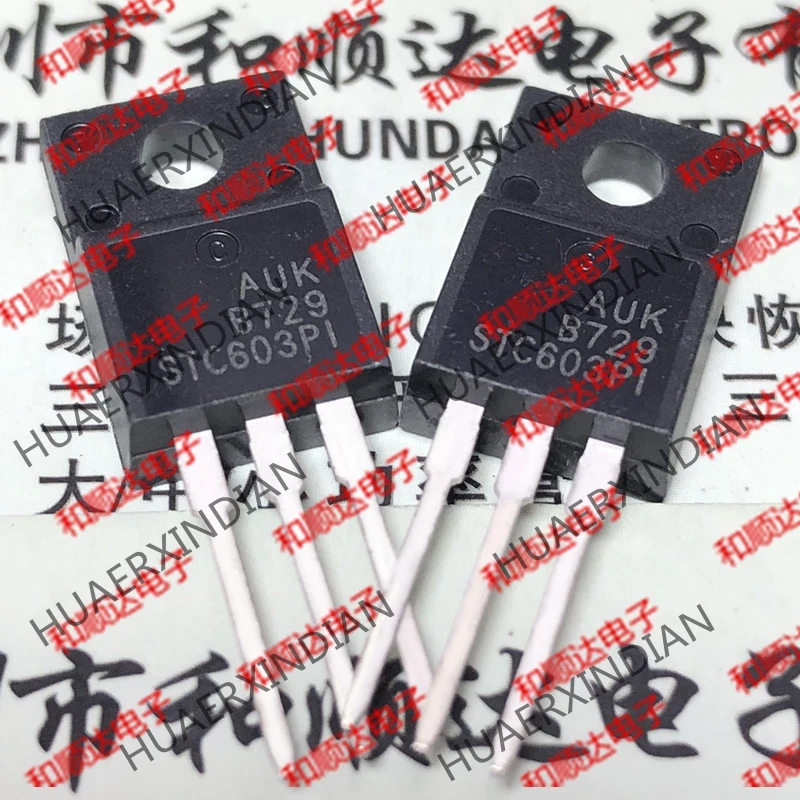 5 шт., новые оригинальные кнопки STC603PI TO-220F 80V 3A