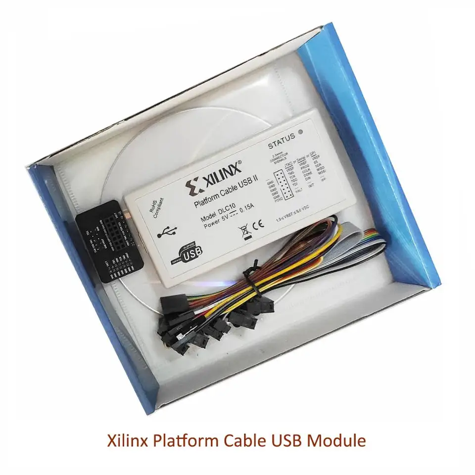 Xilinx USB Download Cable JTAG Programmer For FPGA CPLD – C-Mod M102 XC2C64A (1 Or 2 Sets)