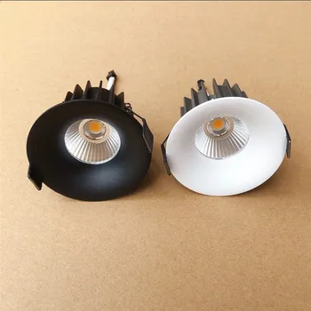 

7W 10W14W Dimmable COB LED Downlight Curved Deep Hole Anti-glare Ceiling Light High Display Spotlight 16W Family Hotel LED Light
