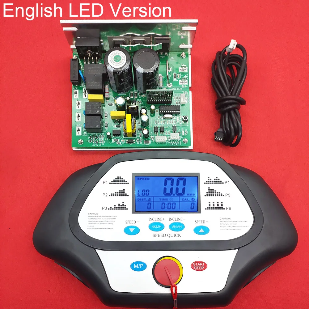 General use repair family running machine treadmill controller+treadmill console for motor 1-2.0HP 1-4.0HP DC Motor 90V-260V