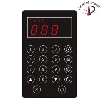 

Queuing call button of noshery WPE100 touchable keys multi-function picking up pager kitchen wireless watier call buzzer