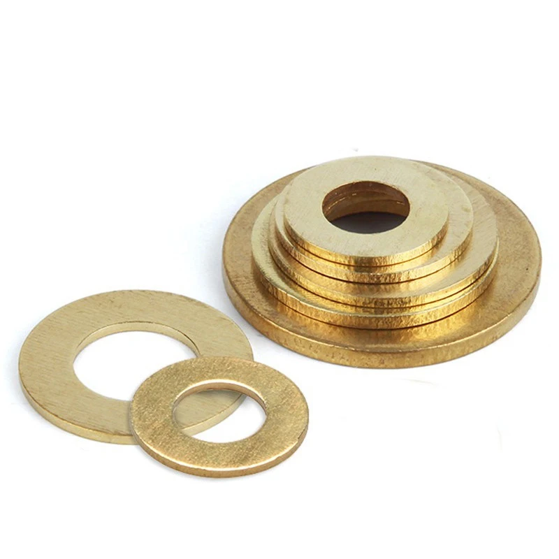 Brass Flat Washer Shim Brass Gasket M2 M2.5 M3 M4 M5 M6 M8 M10 M12meson