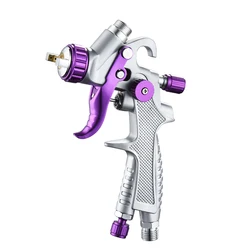 Auarita – Mini pistolet à peinture professionnel h 891 HVLP, 0.8mm, buse d'alimentation par gravité, aérographe pour peinture sur couche de finition 